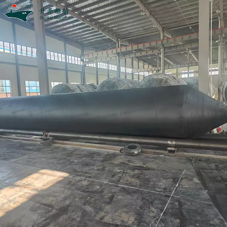 SunKai entrega com sucesso vários lotes de airbags marítimos pesados ​​personalizados
