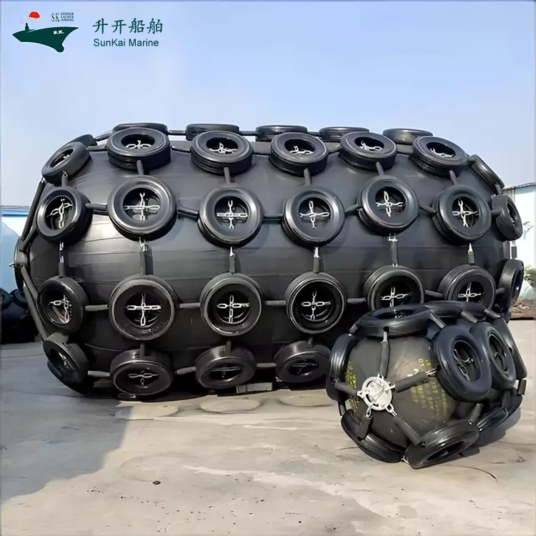 Pronto para enviar! Um lote de defensas marítimas para docas concluído em Qingdao SunKai Marine Supplies Co., Ltd., pronto para entrega